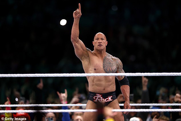 The Rock has been working on bringing The Smashing Machine to theaters since his production company obtained the rights to Kerr's story in 2019 (pictured in Philadelphia in April).