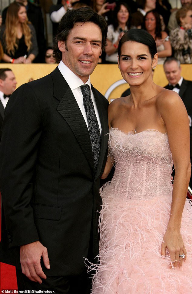 Avery is the daughter of Angie, known for modeling and starring in shows like Rizzoli and Isles, and former NFL star Jason Sehorn (pictured together).