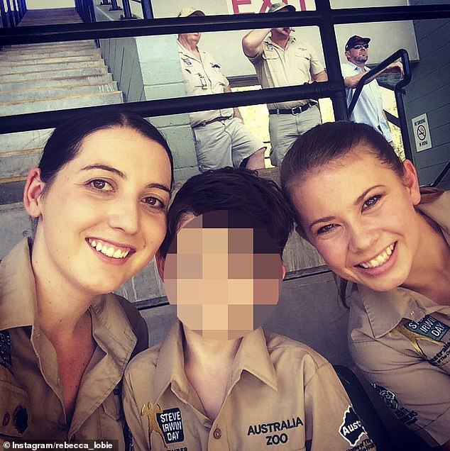 Bindi Irwin's cousin (right) has disappeared from the public eye after deleting her Instagram account and abandoning her adult content career.