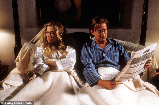 The pair will play a married couple whose increasingly bitter separation erupts into comically exaggerated resentment and hatred. Pictured: Kathleen Turner and Michael Douglas in the original.