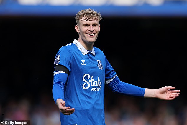 The Old Trafford club made a bid of around £43m for Everton's Jarrad Branthwaite this week