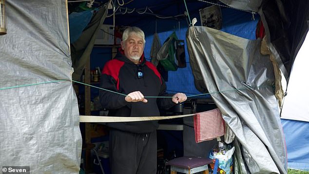 Woodforde (pictured) fears the men will struggle to find somewhere else to live as homeless shelters and emergency accommodation services operate at maximum capacity.