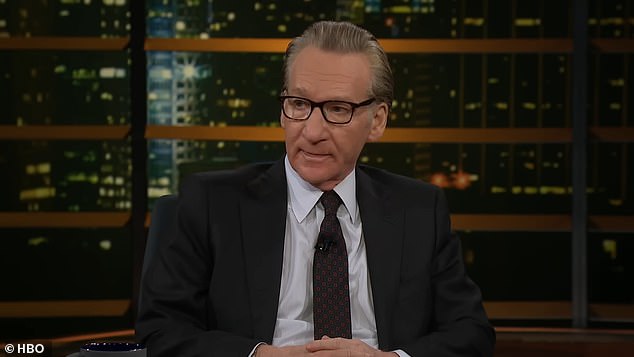 California. The radio host's statement made Maher angry and he replied: 