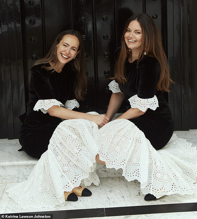 Beulah London founders Lady Natasha Rufus Isaacs (right) and Lavinia Brennan are dedicated to empowering vulnerable women through the fashion industry.