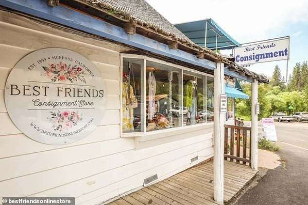 Some of the city's decor appears to cater specifically to wedding parties, including a pink Best Friends consignment store that the local outlet describes as 