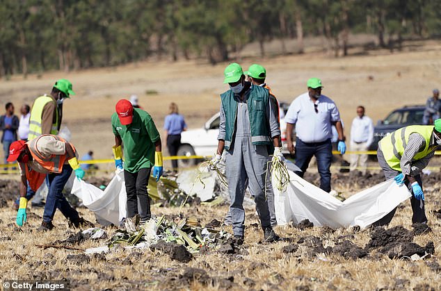 All 157 passengers and crew died after the Ethiopian Airlines Boeing 737 Max 8 flight crashed six minutes after takeoff.