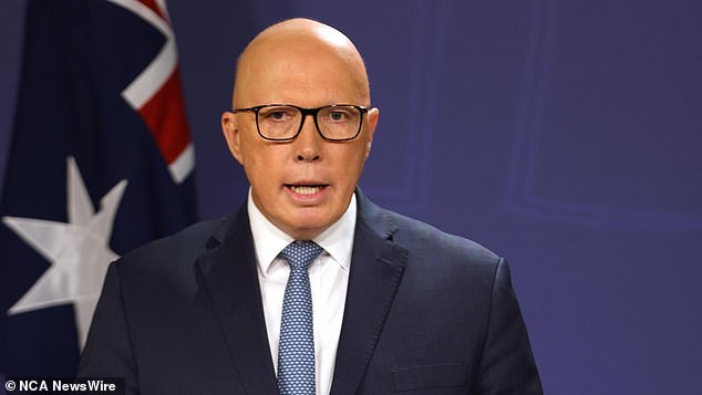 Peter Dutton (pictured) received praise from 42 per cent of voters, while 40 per cent rated his performance as poor.