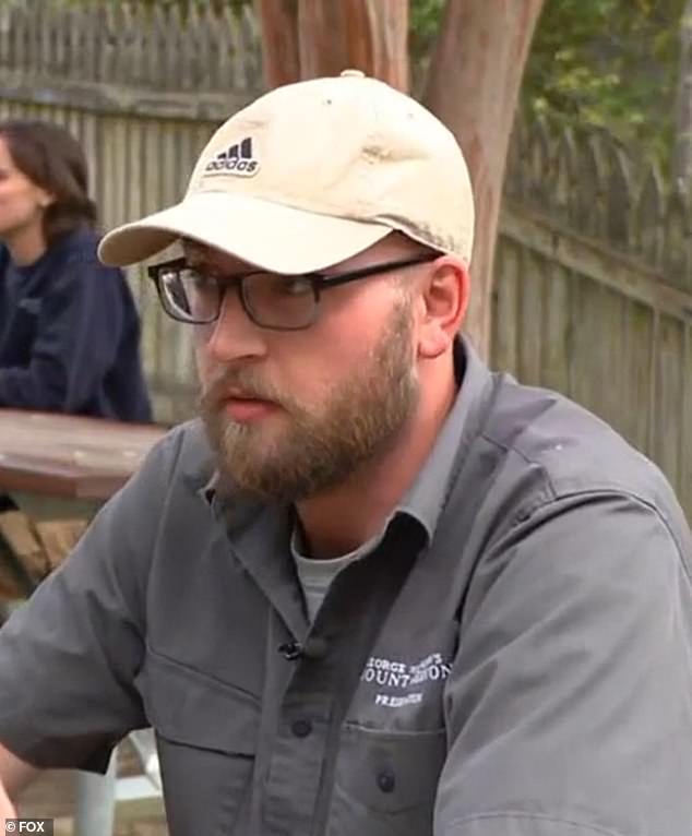 Nick Beard, pictured, discovered the first two bottles in April and called it something 