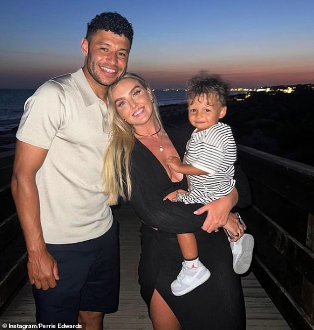 Perrie and Alex welcomed their son in August 2021 and Alex later proposed to the star in June 2022 during a romantic sunset beach walk.