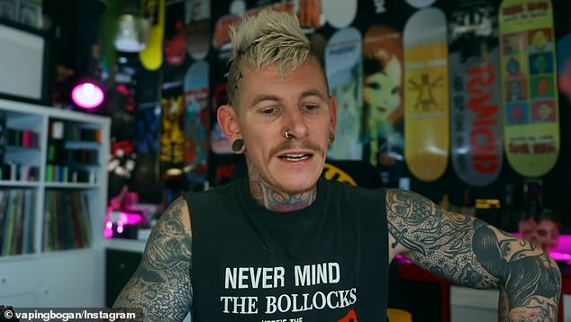 Samuel Parsons, better known online as Vaping Bogan, says Australia's tough new laws have forced him to move to the UK to continue his YouTube career.