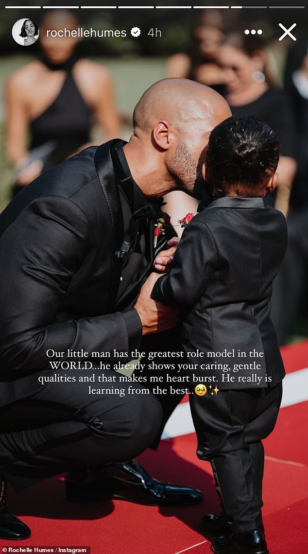 He also said that the JLS star had been an incredible role model to his three-year-old son Blake, to which Marvin responded by saying: 