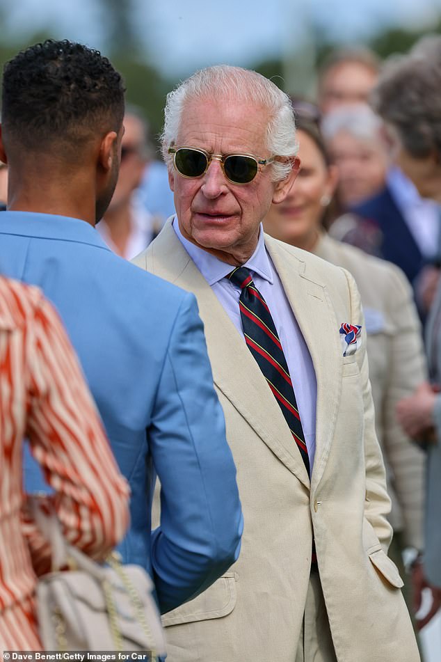 Charles' appearance came just one day after the long-awaited Trooping The Color ceremony in London, where he was accompanied by the Princess of Wales for his official birthday.