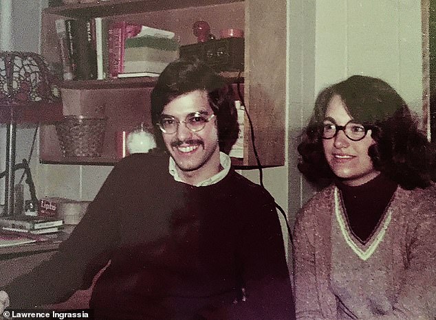 Lawrence with his sister Angela around 1974. Angela died of abdominal cancer, just months after finding a lump in her abdomen, in 1981.