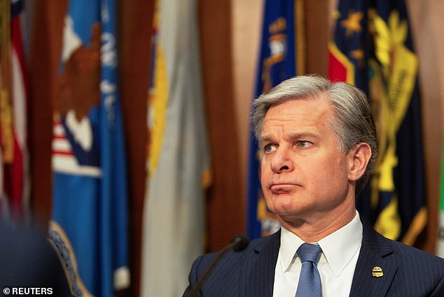 FBI Director Christopher Wray said terrorist threats in the United States have increased by 