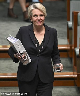 Tanya Plibersek (right) does not have the support of her own left faction