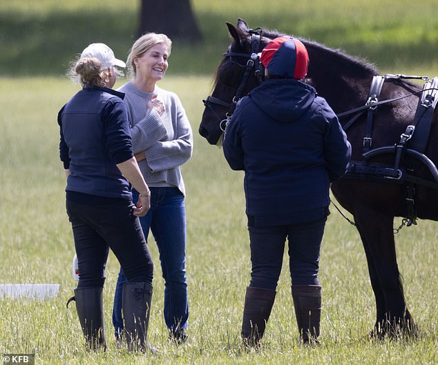 The carriage driving event on Sunday, June 16, Father's Day in the United Kingdom, was organized by the Windsor Park Equestrian Club, in whose establishment Prince Philip was involved in 1970.