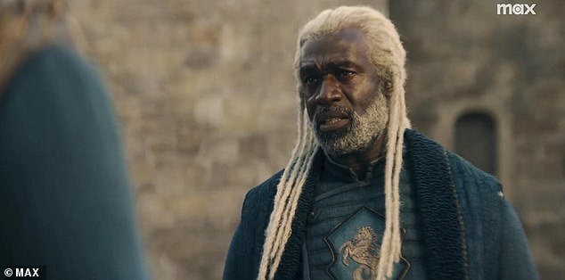 Steve Toussaint plays Lord Corlys 'The Sea Snake' Velaryon for a second season of the series