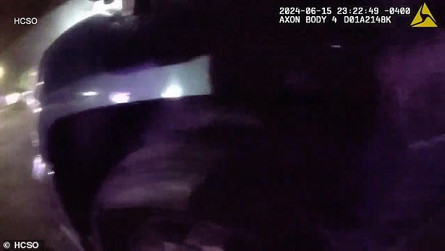 Dramatic police body camera footage shows officers confronting shooter