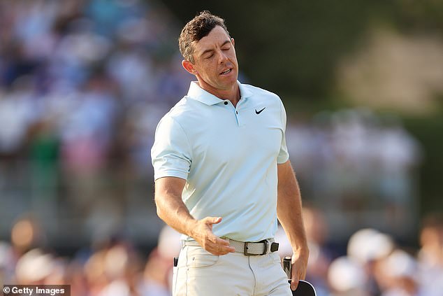 McIlroy missed his best chance to end a 10-year wait for a fifth major title on Sunday.