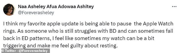 One user even said that as a person with an eating disorder, the need to maintain a good streak could make them feel guilty about taking a break.