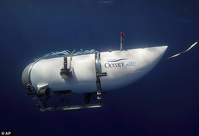 The Titanic submersible used to visit the Titanic wreck site