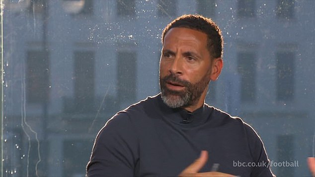 Rio Ferdinand said the Three Lions lacked composure and suffered after the break