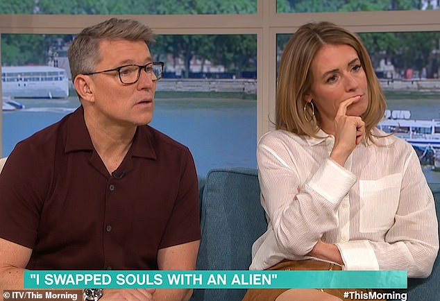 Kelly joined Ben Shephard and Cat Deeley on This Morning to discuss the phenomenon on Monday.