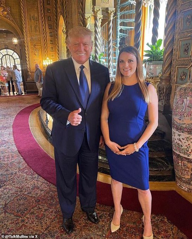 In April of last year, it branched out on its own and was still posting pro-Trump content. Her LinkedIn lists her as an independent worker and her social networks have become a fan page for the former president. American did not respond to a request for comment on the alleged incident Monday morning.