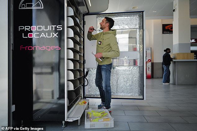 These vending machines initially took off during the pandemic, because customers could serve themselves without needing to put on masks or enter stores.