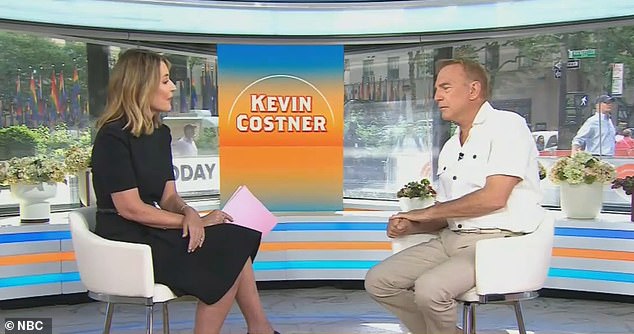 Kevin told Today host Savannah Guthrie that he was returning to the show, but only 