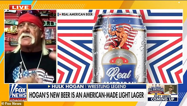 The surprising claim came while promoting the launch of its American-made light lager.