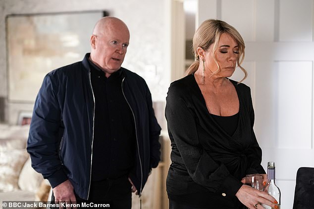 A highly suspicious Phil Mitchell (Steve McFadden) is determined to dig deeper as he confronts Sharon about her possible involvement in Keanu's murder.