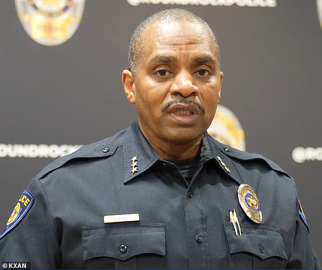 Sunday, Round Rock Police Chief Allen Banks described the gunman as a black man between 19 and 20 years old. He urged the suspect, considered 