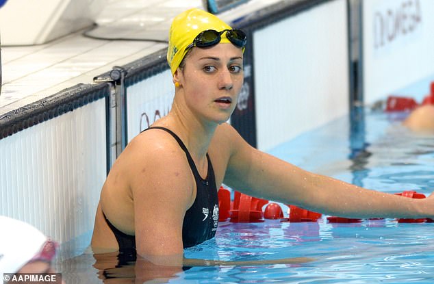 The dispute began in 2014 over a false announcement that the gold medalist, who retired from competitive swimming a few months earlier, was returning to the sport. In the photo: Stephanie Rice during the London Olympic Games, 2012.