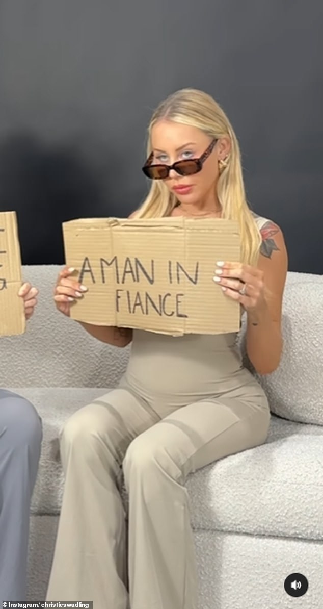 Jumping on to a recent TikTok trend, the YouTube star wrote on a piece of cardboard that he is 