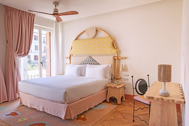 Montesol Experimental has 30 rooms and three suites that are a 'utopia of pastel tones'