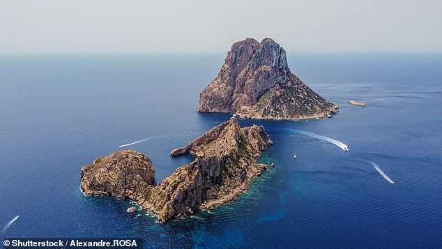 Es Vedra, the 400 meter high monolith off the southwest coast of Ibiza that is said to be the third most magnetic place in the world.