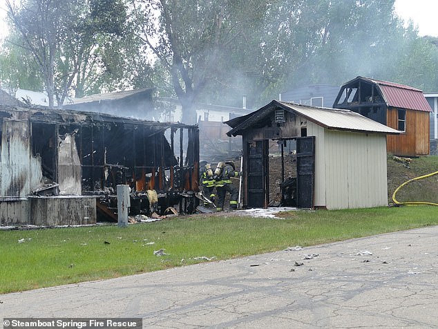 Two people are dead after a plane crashed into a home in northern Colorado, sparking a fire that destroyed two properties there.