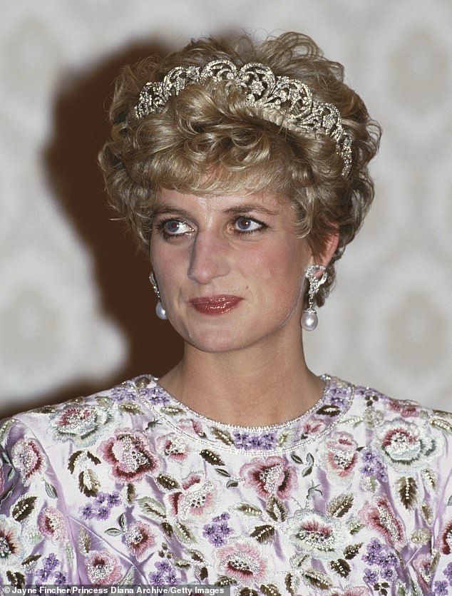 Tragically, Diana died, aged 36, in a car accident in 1997, the day after the first draft of the script was completed, so the Yellowstone star, 69, scrapped the film, but is now revealing More behind-the-scenes details. (pictured in 1992)