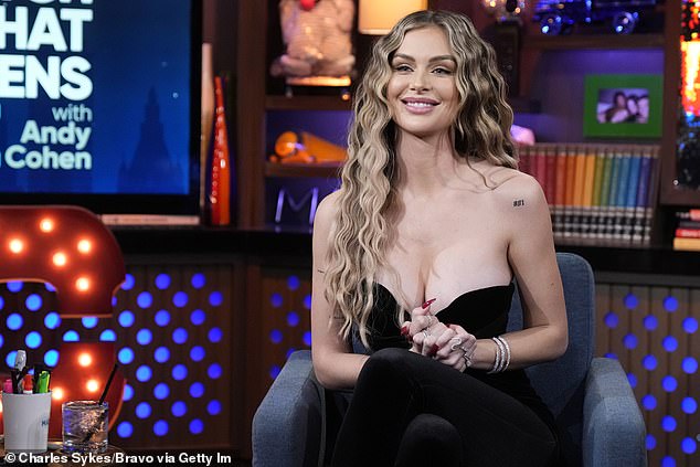 During an appearance on Amazon Live in March, Kent showed off the ultrasound of her unborn baby and explained why she used a sperm donor; pictured from Watch What Happens Live in March