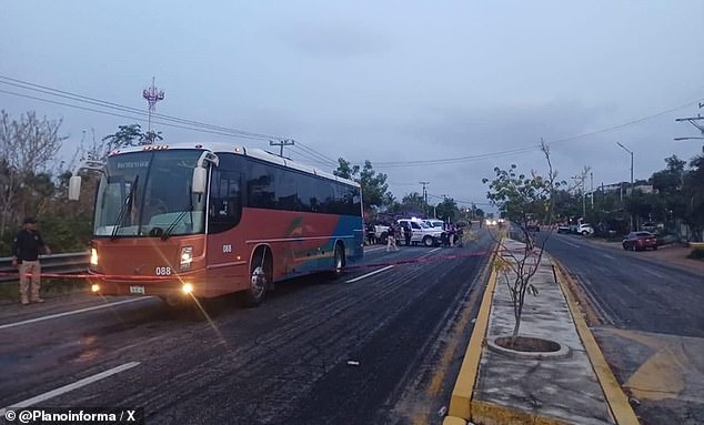 The Guerrero State Attorney General's Office said gunmen intercepted the bus carrying mayor-elect and retired Navy captain Salvador Villalba after attending a meeting with military officials in Mexico City and shot him to death. .