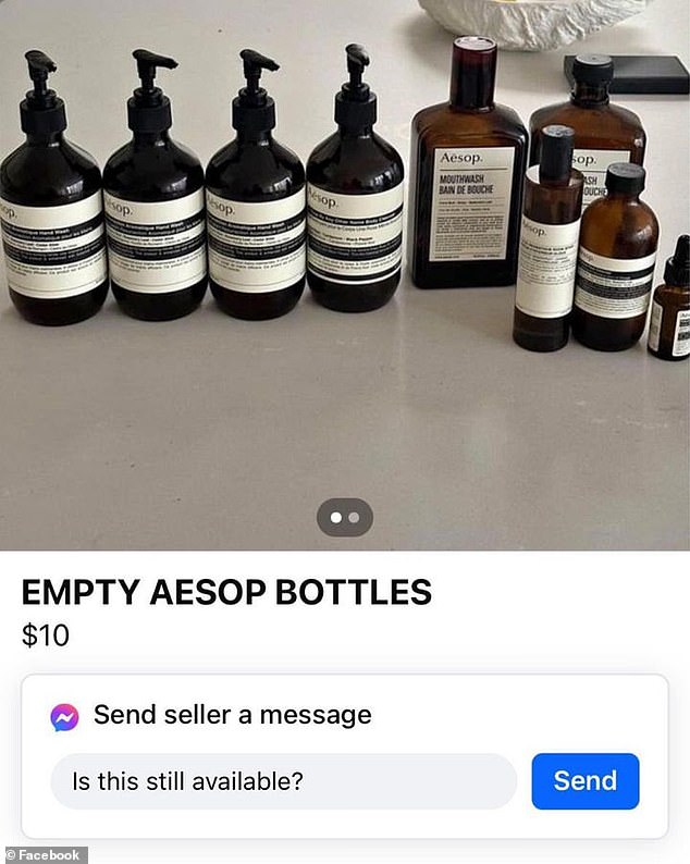 1718735252 806 How thrifty Australians are cashing in on empty Aesop bottles