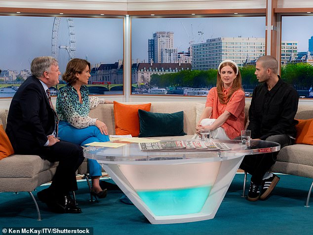 The duo auditioned together as a couple, and Max joked during a Good Morning Britain interview: 