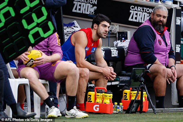 Gawn said he gave Petracca a spray, not realizing the pain he was in.