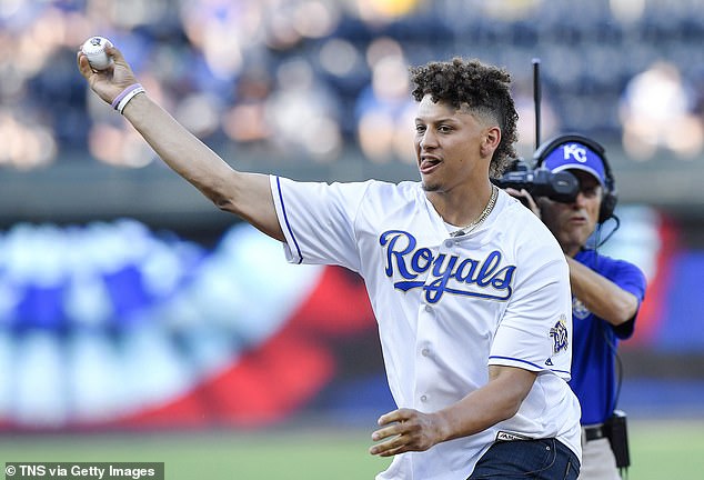 Mahomes is an experienced baseball player in addition to his ability as a quarterback.