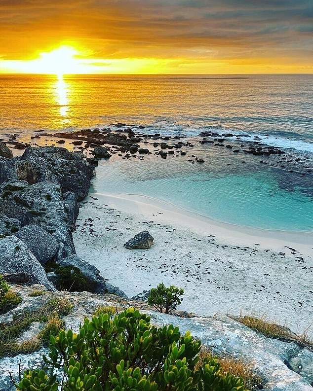 A sunset over Stokes Bay is a sight to behold