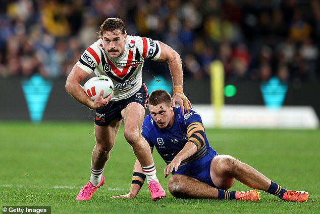 The Roosters utility man has been in excellent form after missing all of last season with an injury that left him behind the eight-ball when this year's campaign began.