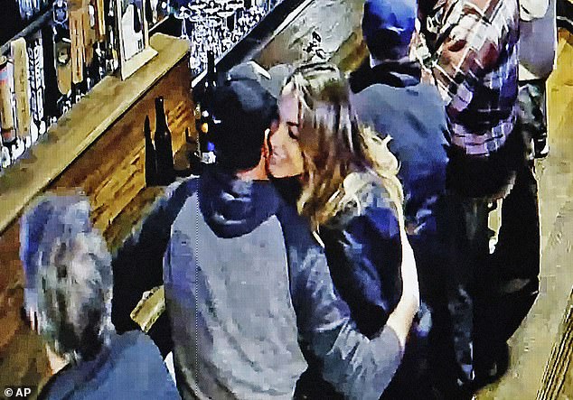 The two had gone out drinking at a bar in Boston before she left him at the party.