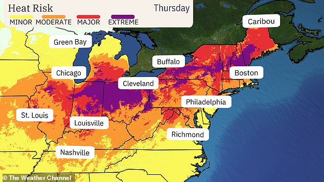 More than 270 million Americans will be affected by temperatures of at least 90 degrees this week, and extreme heat warnings are in place for large areas of the country.