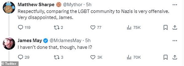 1718782227 589 James May claims Pride has been hijacked after sparking a